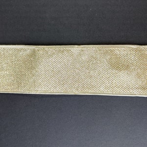 6 yard Light Golden Shiny Lace, Trim, Vintage Lace, Lace, Golden Lace, Ribbon, Sewing Lace  - Per Yard