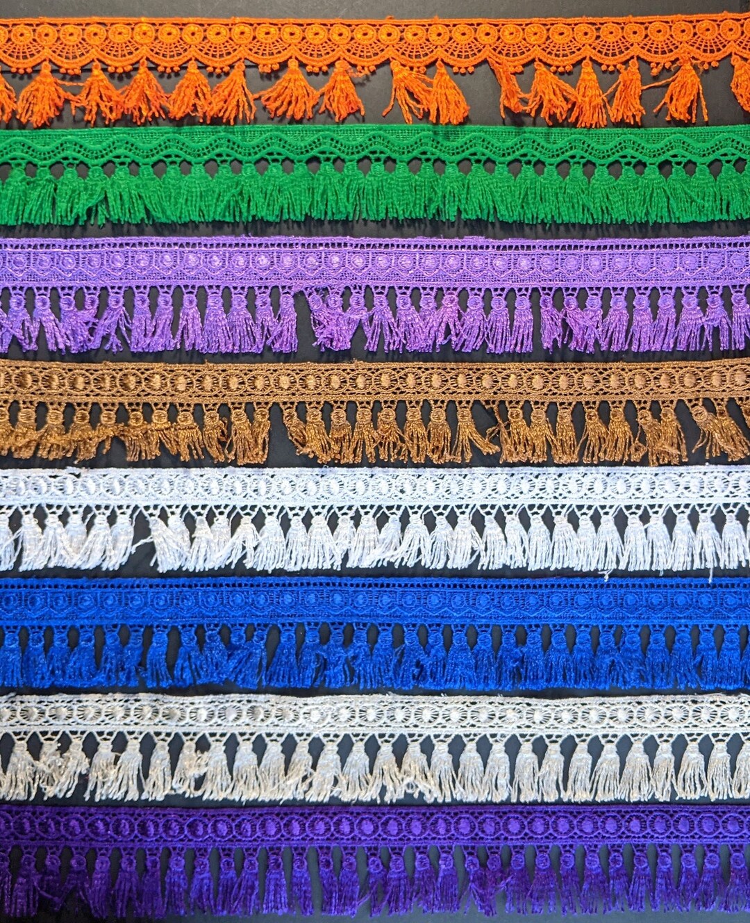 Colours Available Fringe Lace Fringe Trim Vintage Lace Etsy