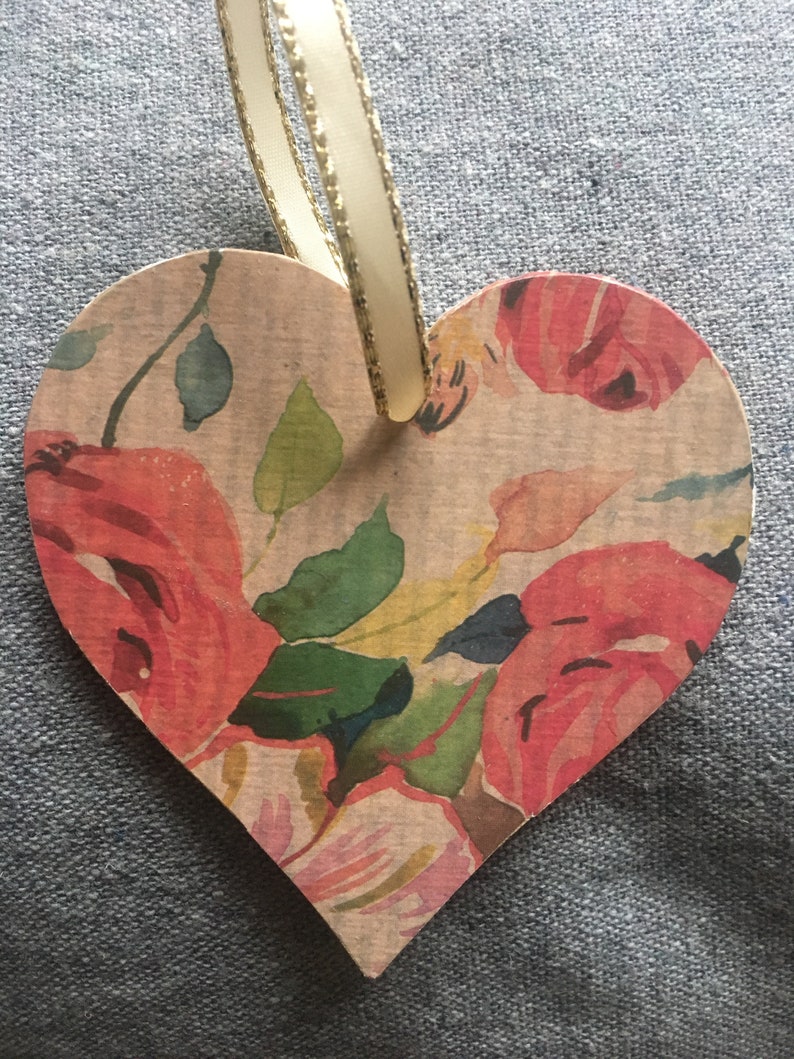 Decorated Hearts Etsy