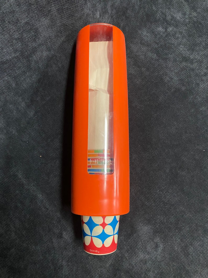 Vintage Wall Mounted Dixie Cup Dispenser Etsy