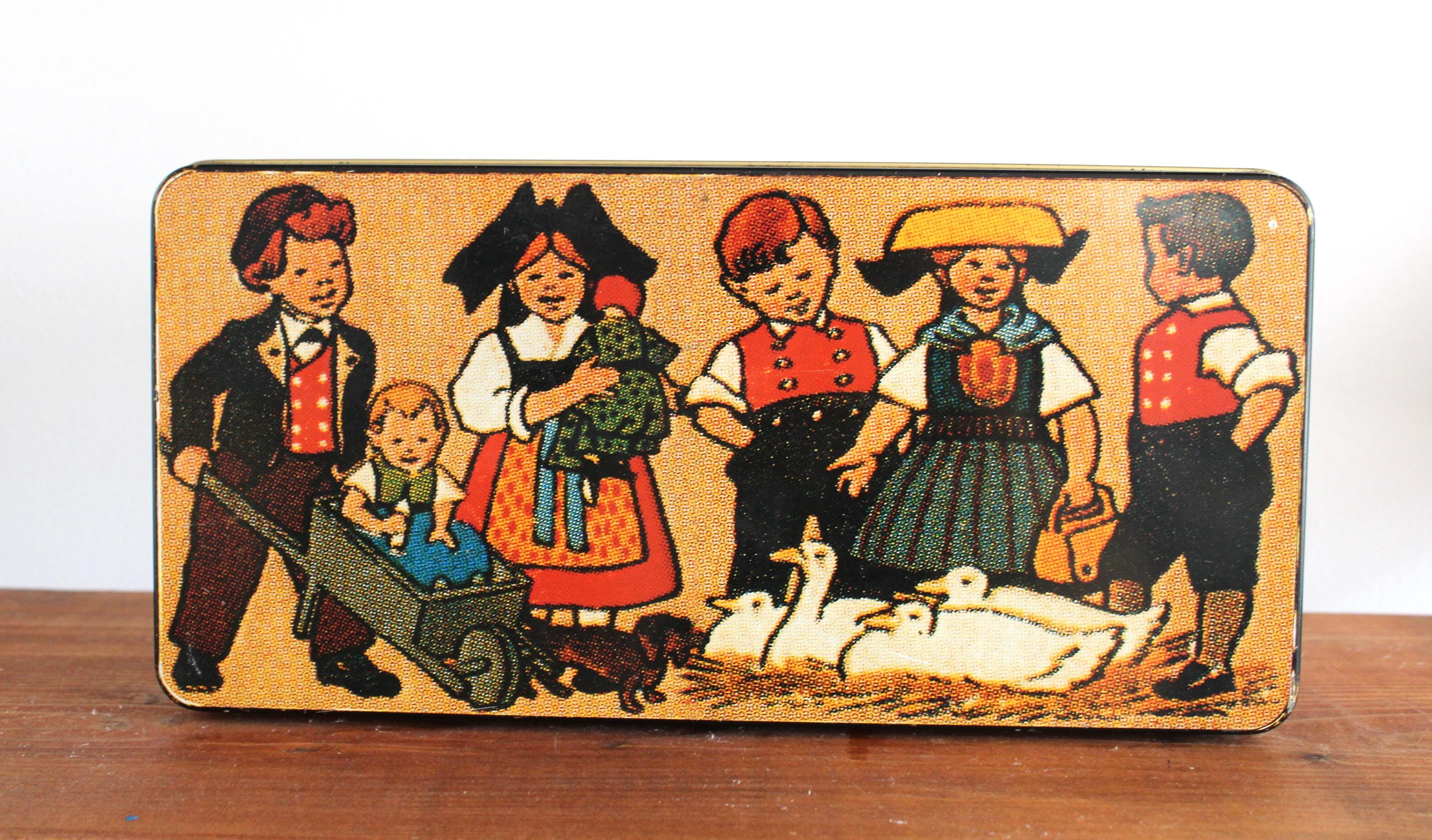 Vintage Bahlsen Tin - Etsy