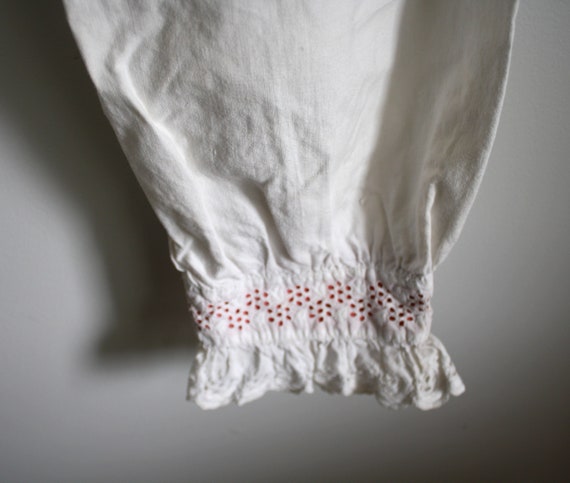 Victorian White Cotton Bloomers Antique Undergarm… - image 4