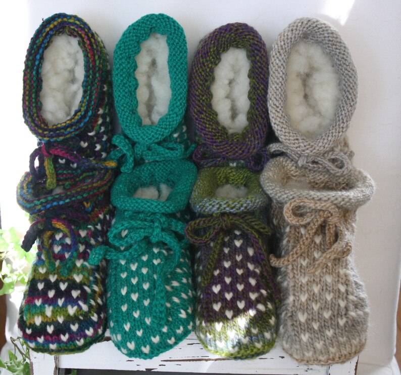 thrummed slippers