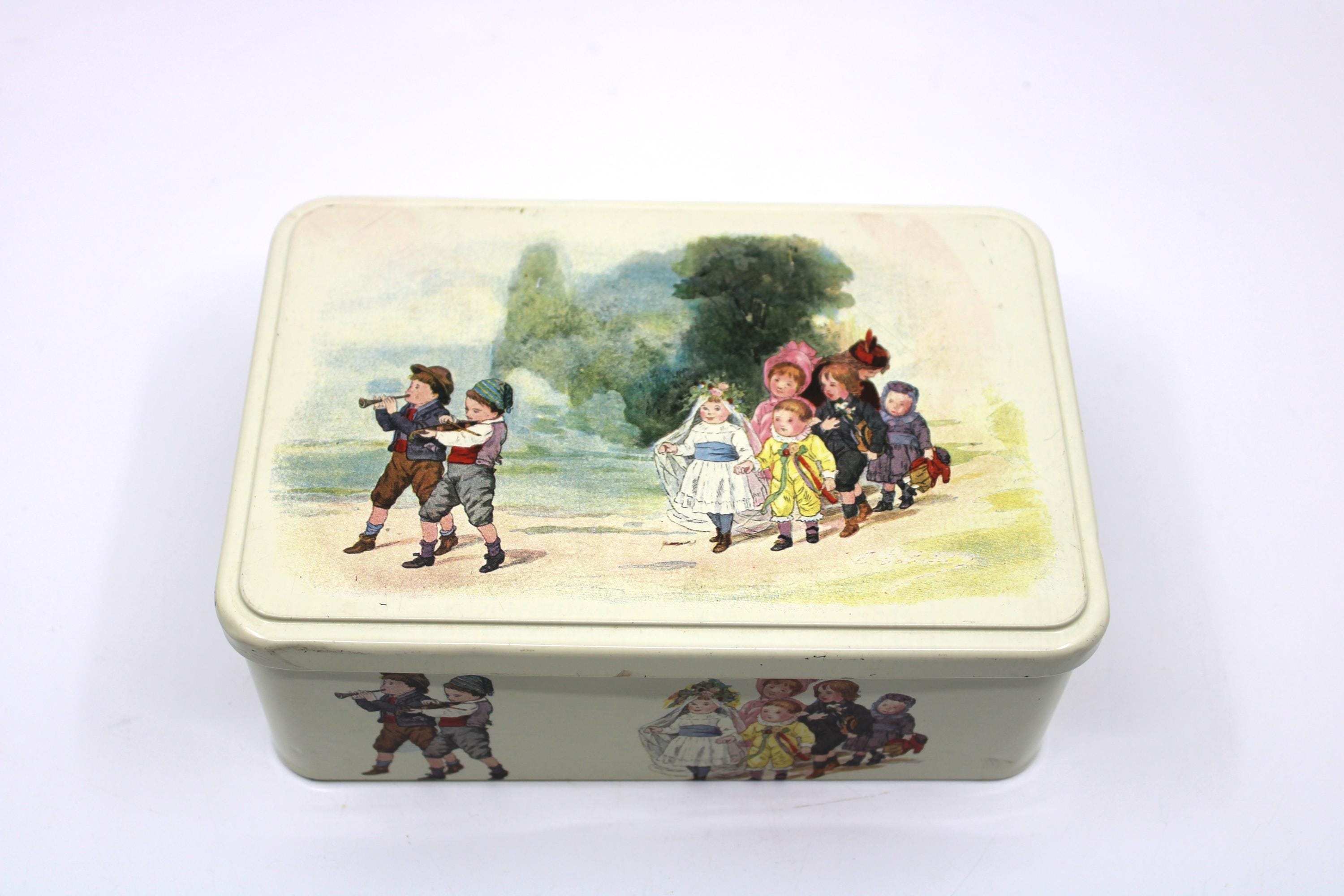 Vintage French Chocolate Tin - Etsy
