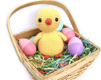 Crochet Chick Pattern, Crochet Easter Pattern, Amigurumi Chick Pattern, Amigurumi Easter Pattern, Easter Crochet Pattern, Crochet Baby Chick