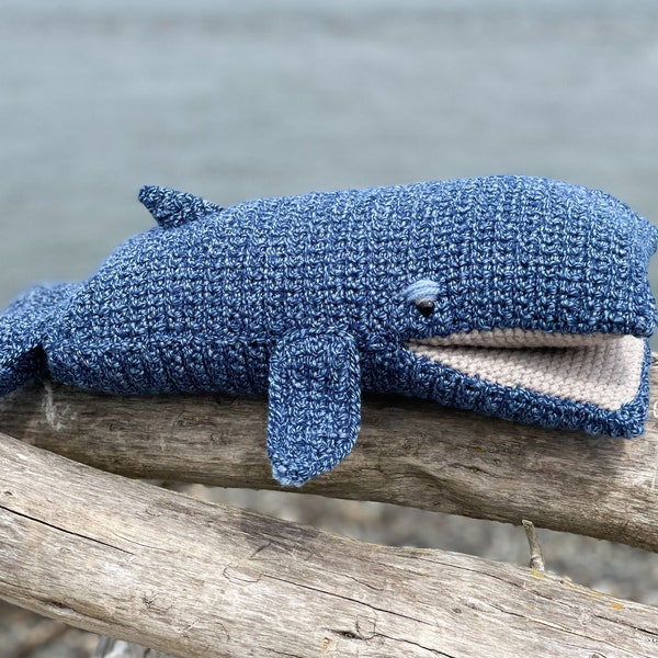 Crochet Whale Puppet Pattern, Crochet Whale Pattern, Amigurumi Whale Pattern, Crochet Puppet Pattern, Digital Download PDF