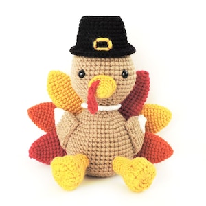 Crochet Turkey Amigurumi Pattern: Thanksgiving Decor (PDF Tutorial)