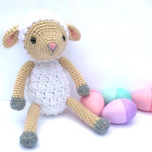 Crochet Lamb Pattern, Crochet Sheep Pattern, Crochet Easter Pattern, Amigurumi Lamb Pattern, Easter Lamb Pattern, Amigurumi Sheep, Tutorial image 3