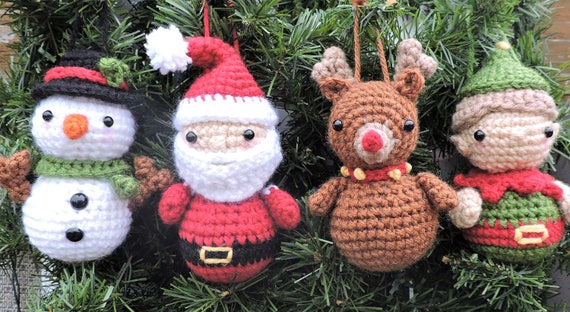 crochet christmas pattern pack