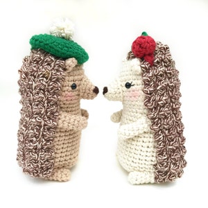 Crochet Hedgehog Pattern, Amigurumi Hedgehog Pattern, Woodland Animal Pattern, Crochet Toy Pattern image 2
