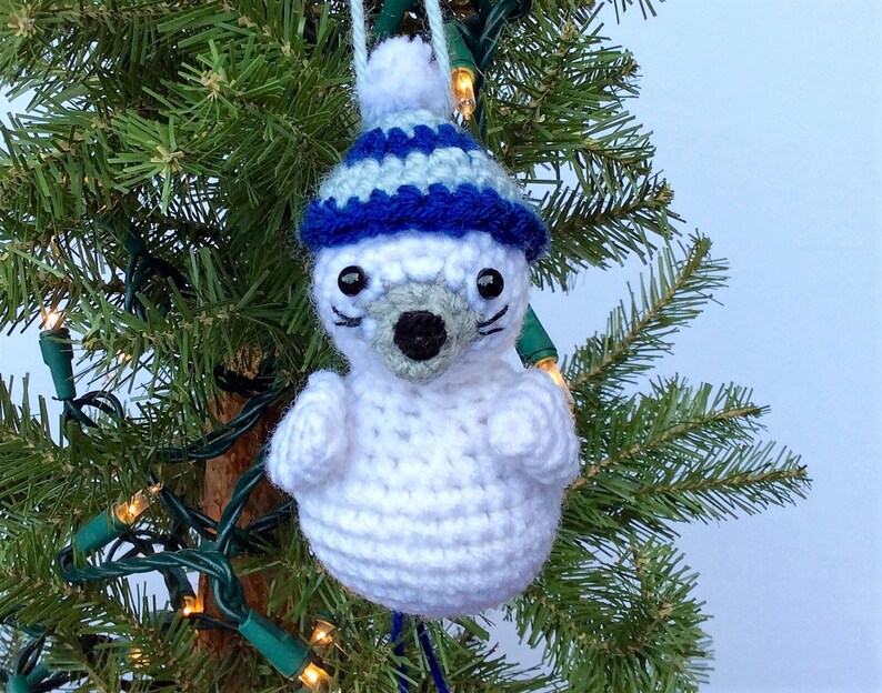Crochet Animal Ornament Pattern Crochet Christmas Pattern Etsy
