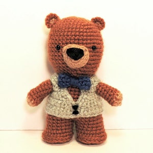 Goldilocks and Three Bears Crochet Toy Pattern (PDF) image 3