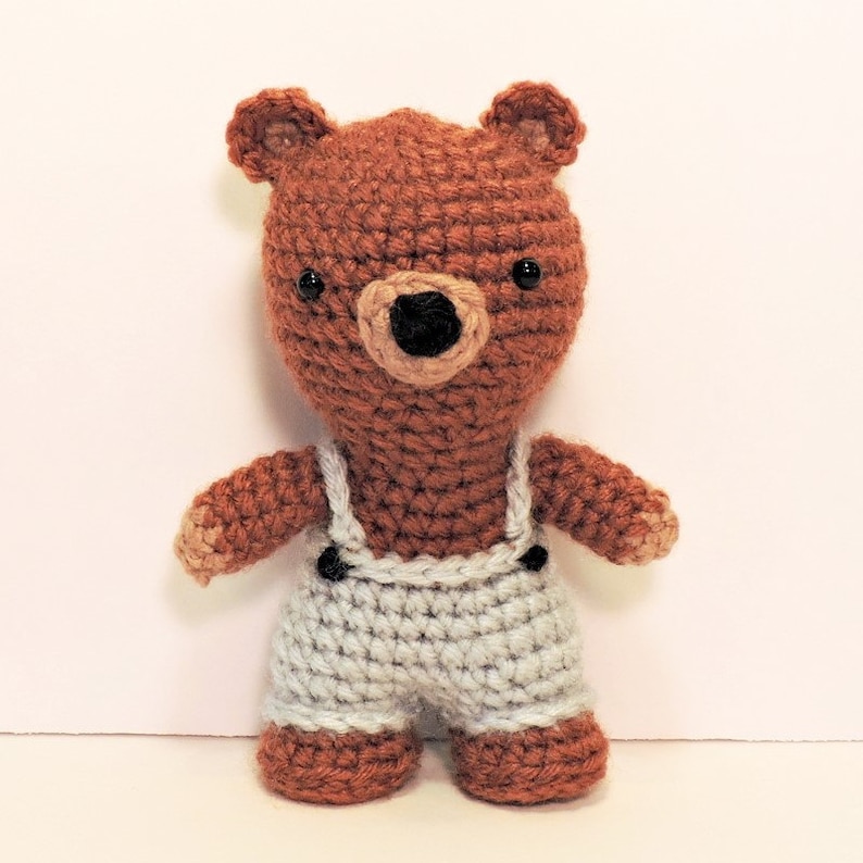 Goldilocks and Three Bears Crochet Toy Pattern (PDF) image 5