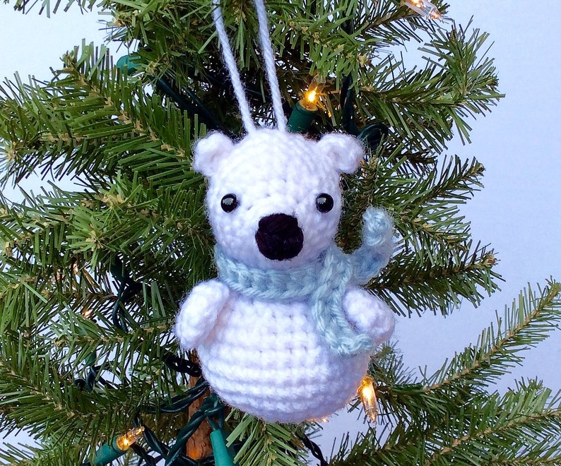 Crochet Animal Ornament Pattern Crochet Christmas Pattern Etsy