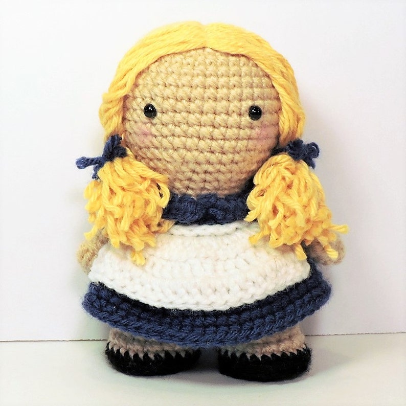 Goldilocks and Three Bears Crochet Toy Pattern (PDF) image 2