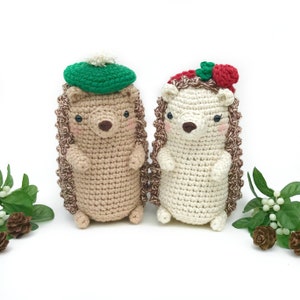 Crochet Hedgehog Pattern, Amigurumi Hedgehog Pattern, Woodland Animal Pattern, Crochet Toy Pattern image 1