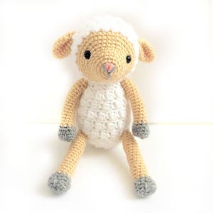 Crochet Lamb Pattern, Crochet Sheep Pattern, Crochet Easter Pattern, Amigurumi Lamb Pattern, Easter Lamb Pattern, Amigurumi Sheep, Tutorial image 6