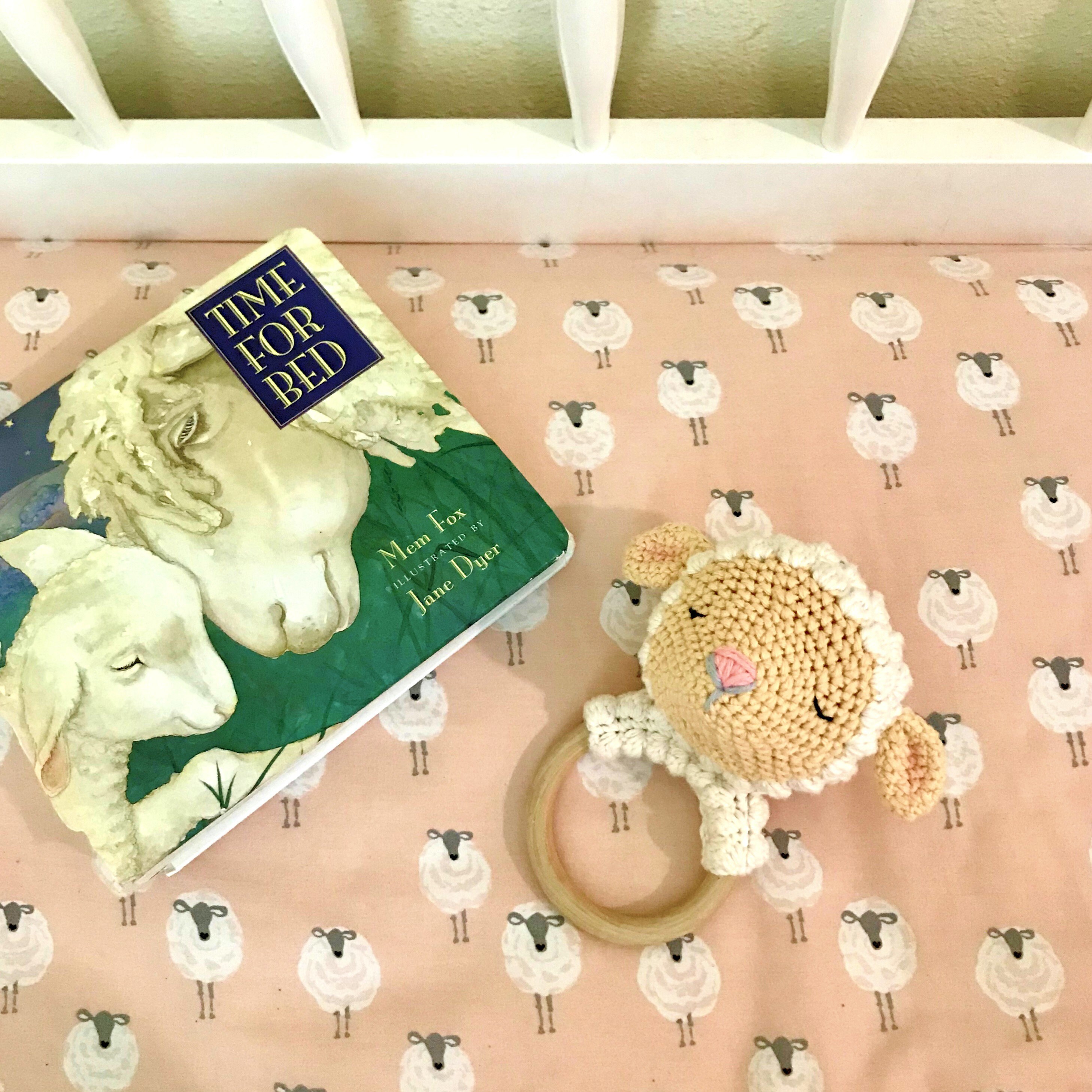 Crochet Lamb Lovey Pattern Crochet Lamb Rattle Pattern Etsy