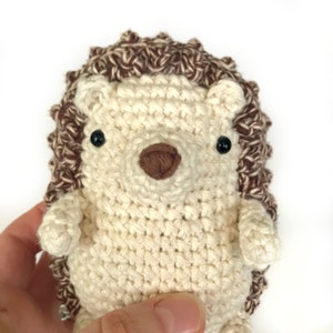 Crochet Hedgehog Pattern, Crochet Valentine's Day Pattern, Amigurumi Hedgehog Pattern, Amigurumi Valentine Pattern, Crochet Toy Pattern image 3