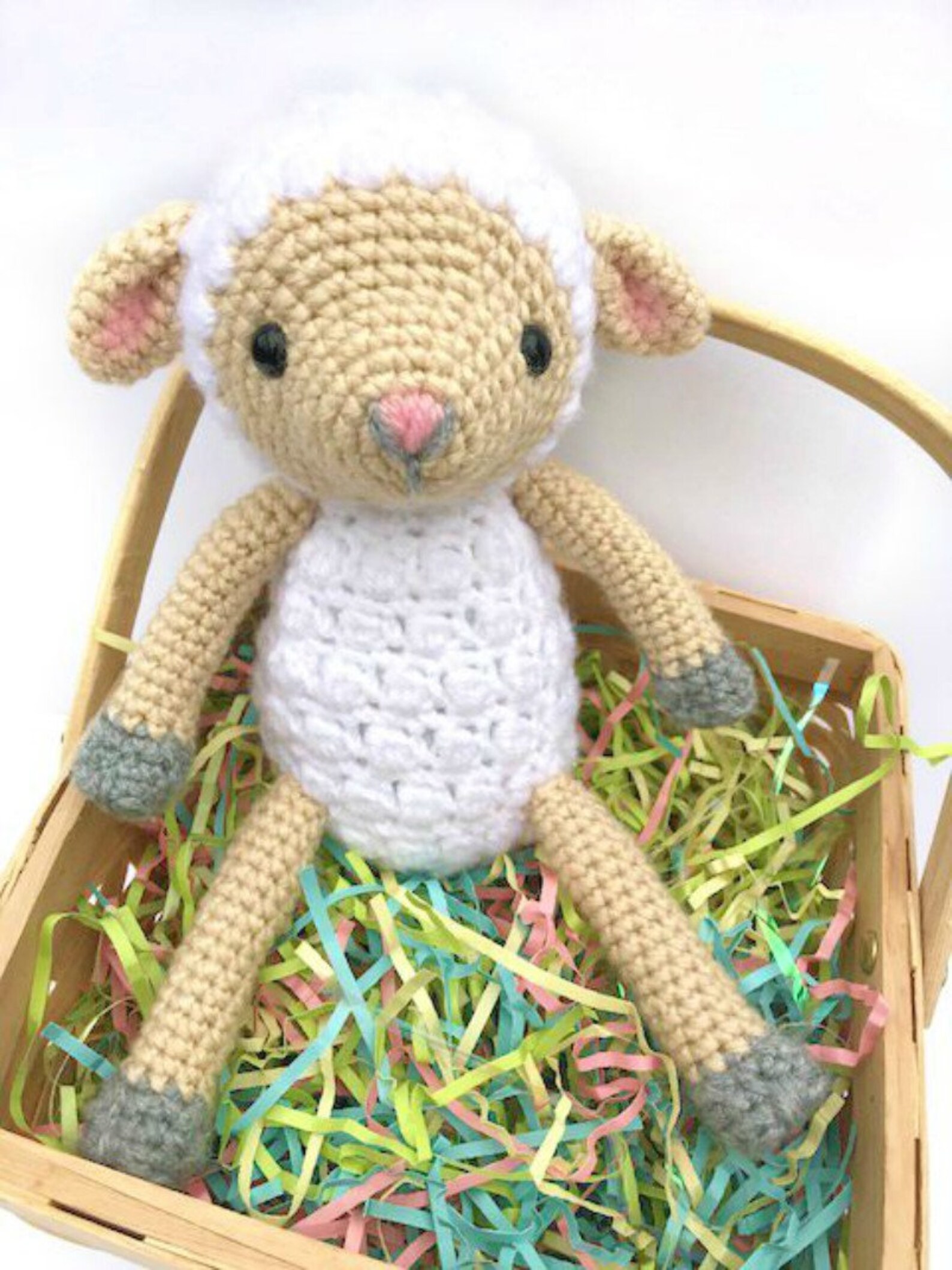 Crochet Lamb Pattern Crochet Sheep Pattern Crochet Easter Etsy