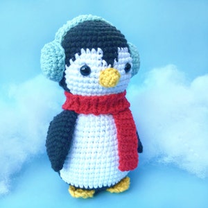 Crochet Penguin Pattern, Amigurumi Penguin Pattern, Crochet Toy Pattern ...