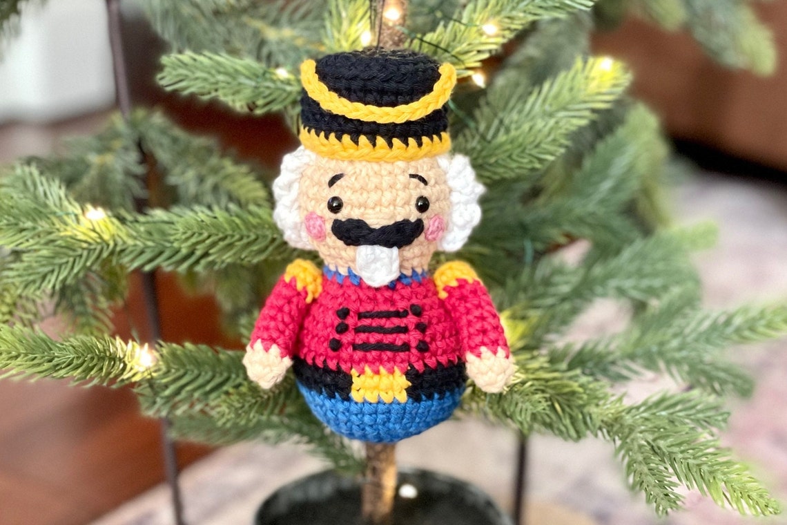 Nutcracker Crochet Pattern Amigurumi Nutcracker Pattern Etsy