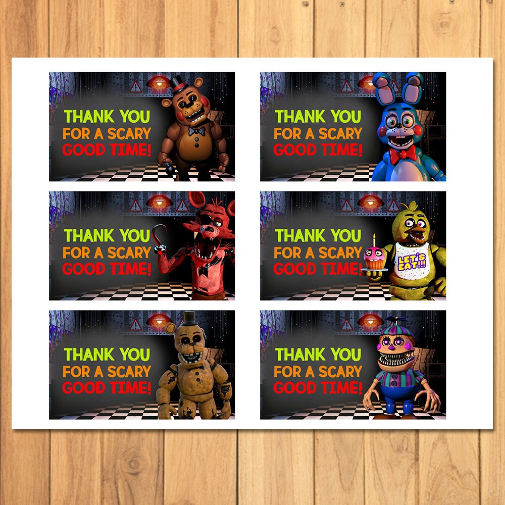 Five Nights at Freddy's Thank You for Surviving My  Five nights at  freddy's, Five night, 10th birthday parties