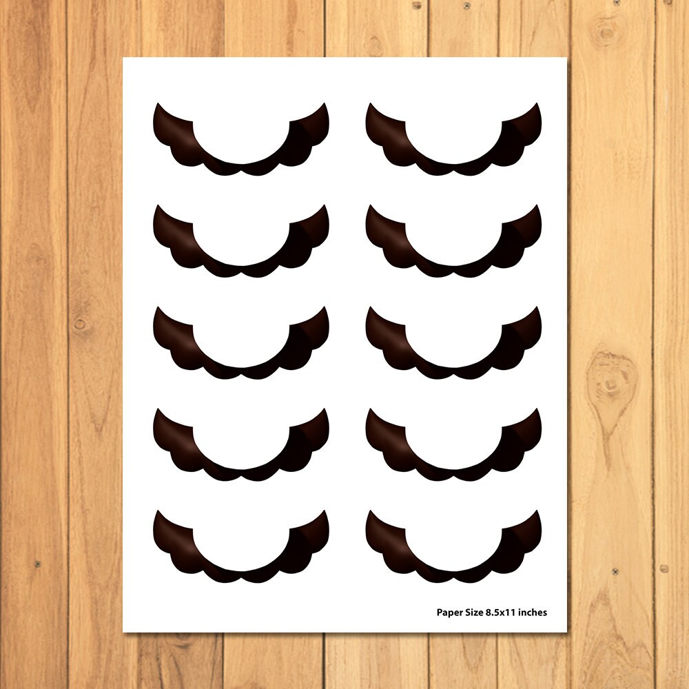Pin the Mustache on Mario Party Game Super Mario Brothers | Etsy