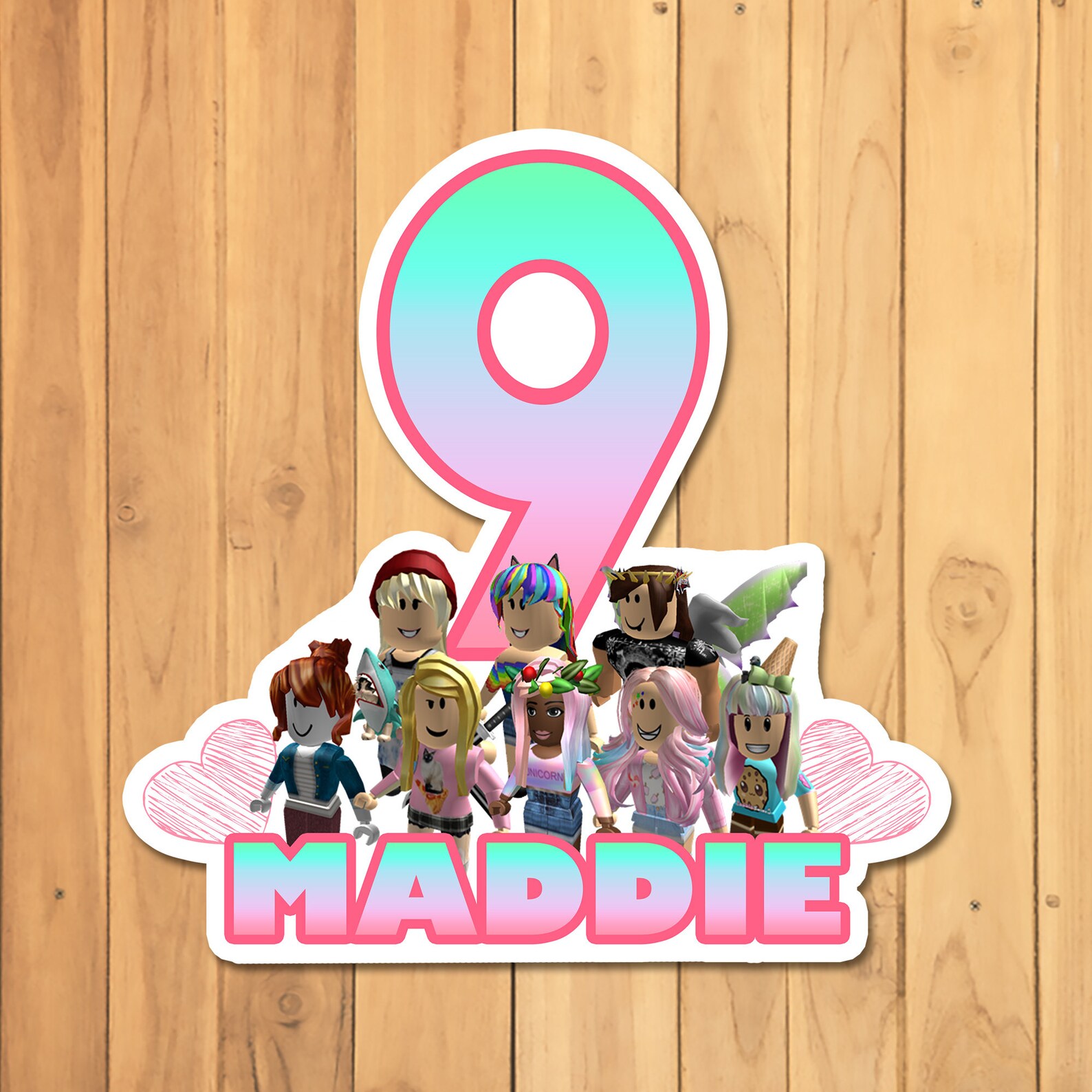 Роблокс с днем рождения картинка