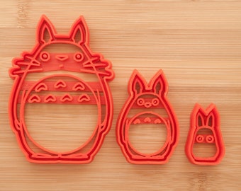 Totoro cookie cutter. O Totoro, Chu Totoro, Chibi Totoro. Totoro gift.