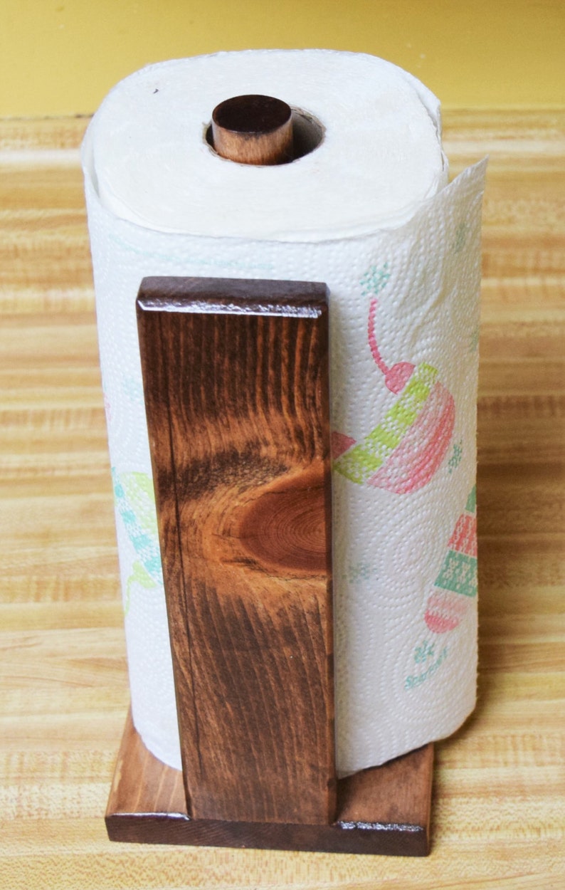 Paper Towel Holder Paper Towel Stand Etsy