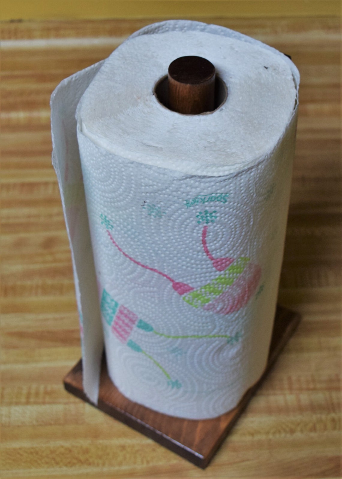 Paper Towel Holder Paper Towel Stand Etsy