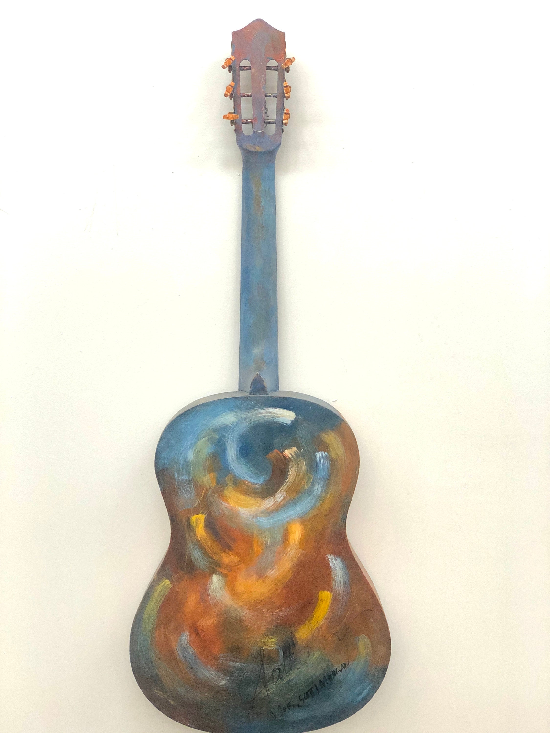 Titled 'woodwind' wall Hanging Custom Hand Painted Etsy New Zealand