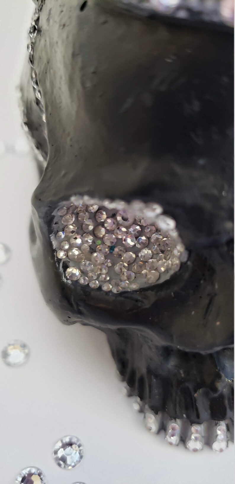 3D jewelled skull