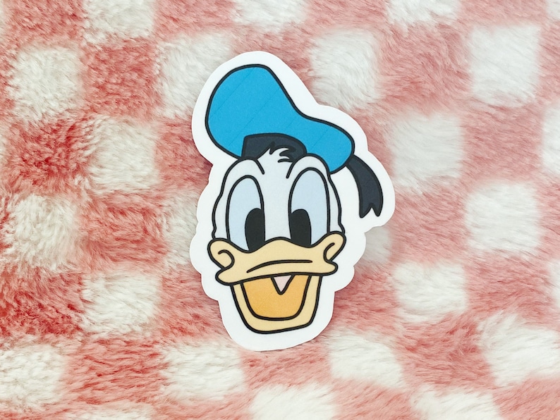 Donald Duck Sticker - Etsy