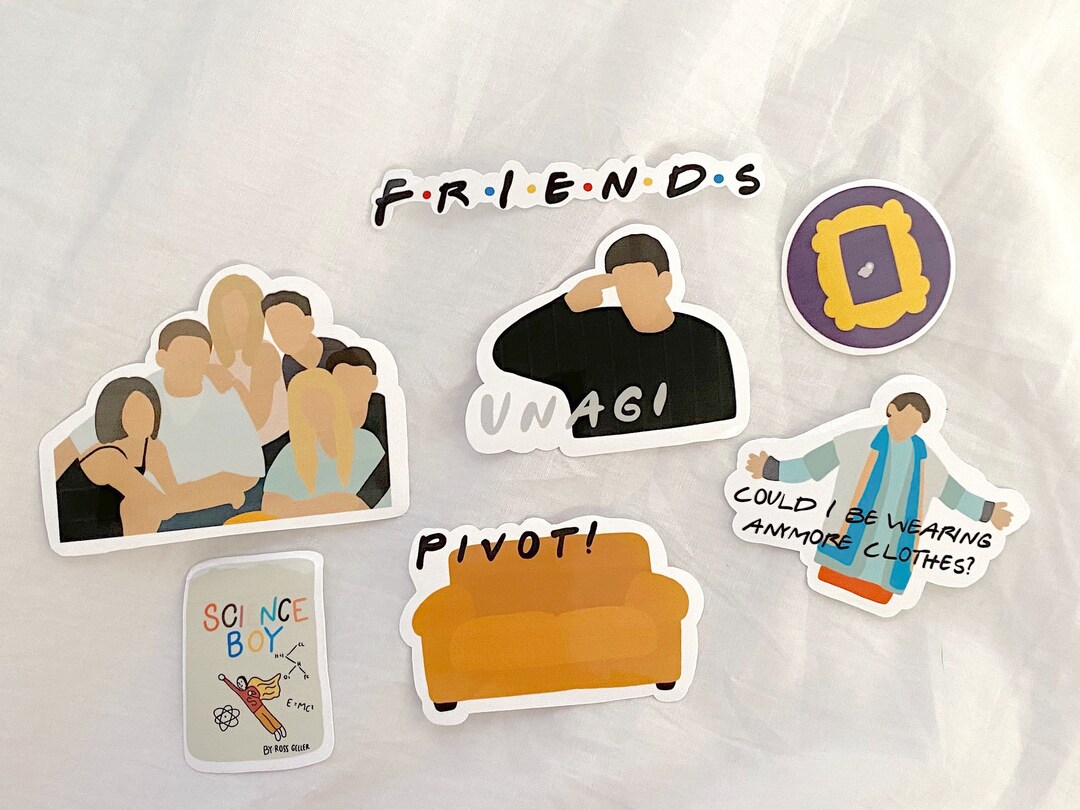 Friends Sticker Pack - Etsy