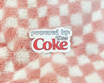 Powered By Diet Coke Sticker