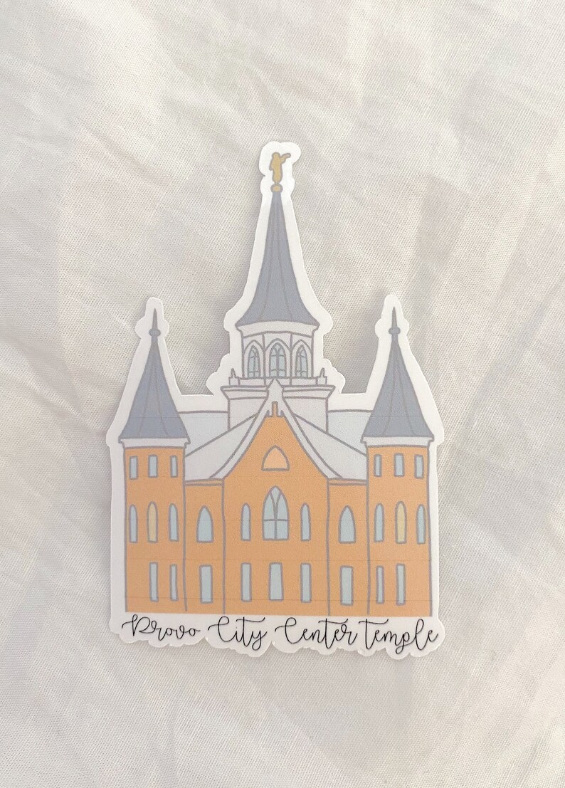 LDS Temples Sticker Pack | Etsy