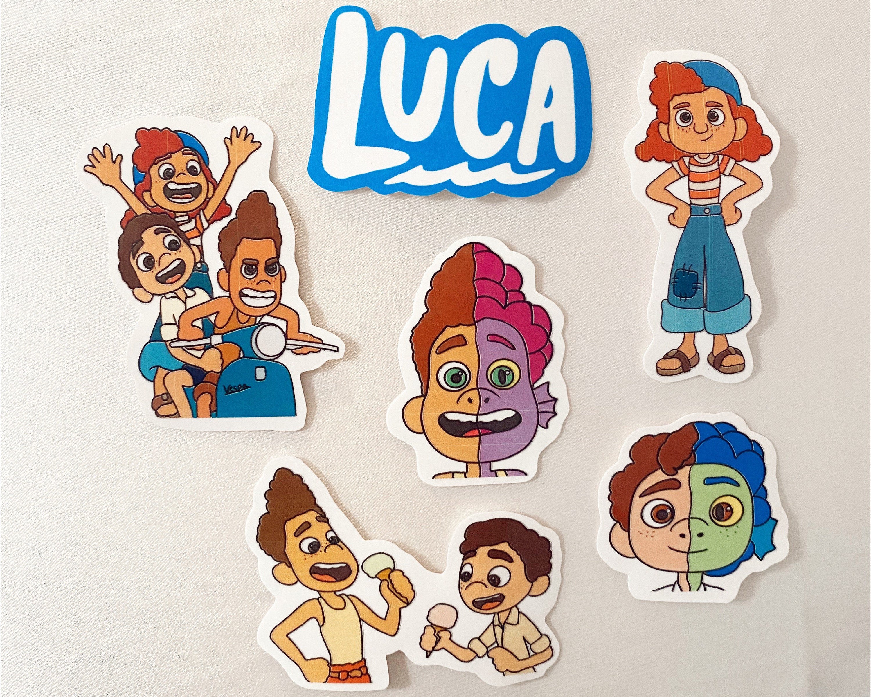 Luca Human Sticker for Sale by TrashNebula04