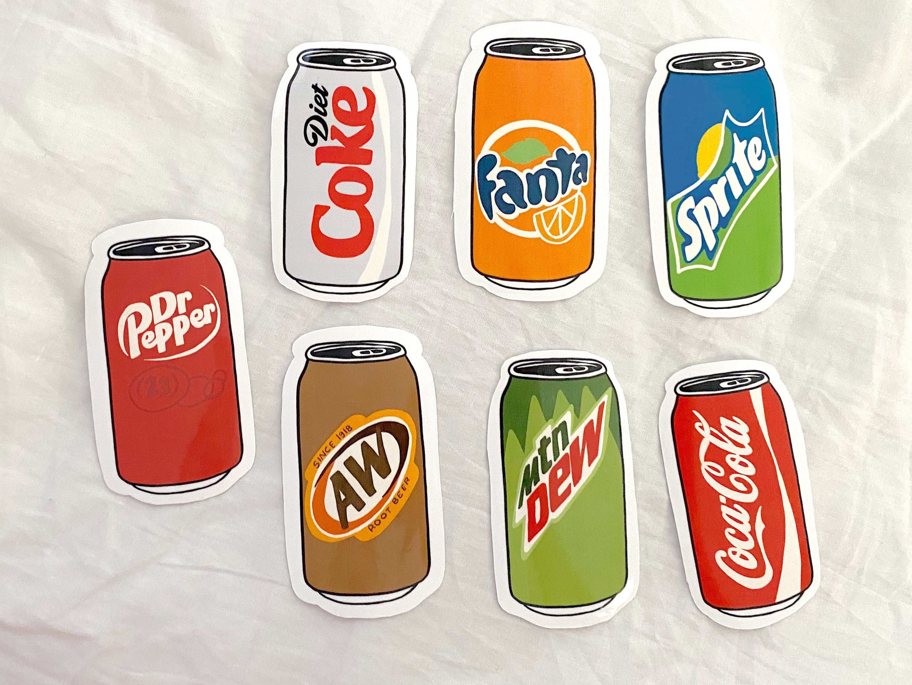 Soda Sticker Pack | Etsy