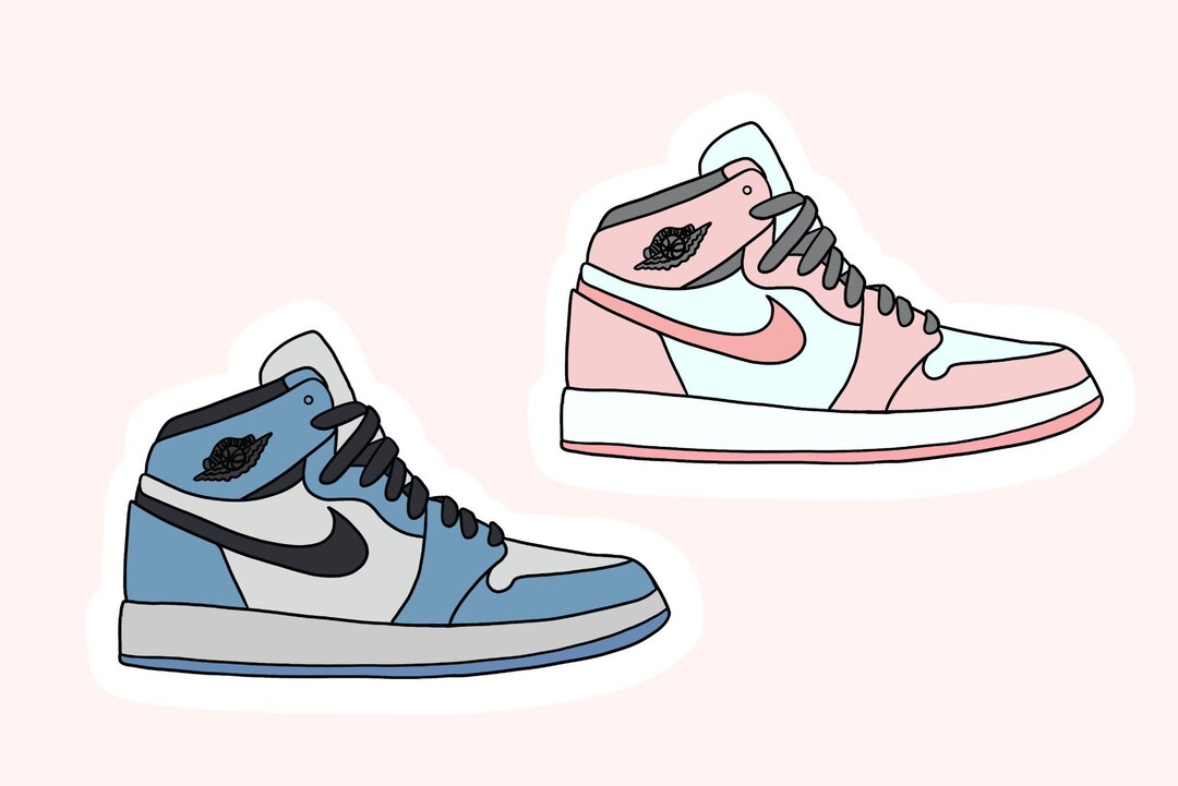 Air Jordan Sticker Etsy