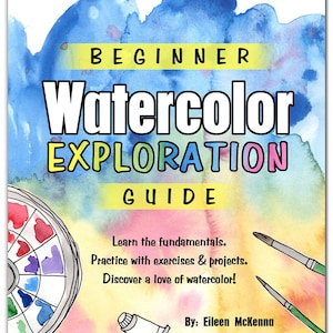 Watercolor Painting Kit, 3 Designs Included, Pollinator Theme, Bees, Birds,  for Adults, for Kids, Indoor Activity, Beginner Watercolor 