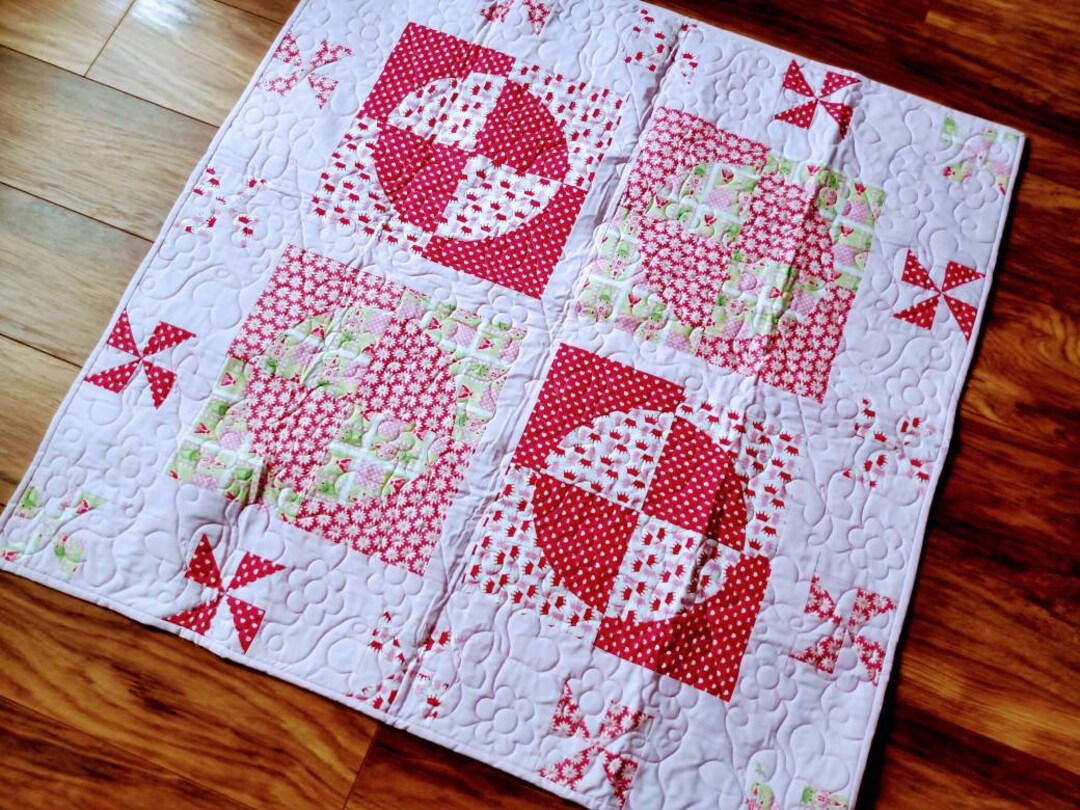 Quilt Baby Handmade Quilted Baby Quilt Bedding Etsy UK