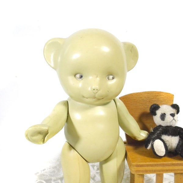Teddy Bear Rattle - Etsy