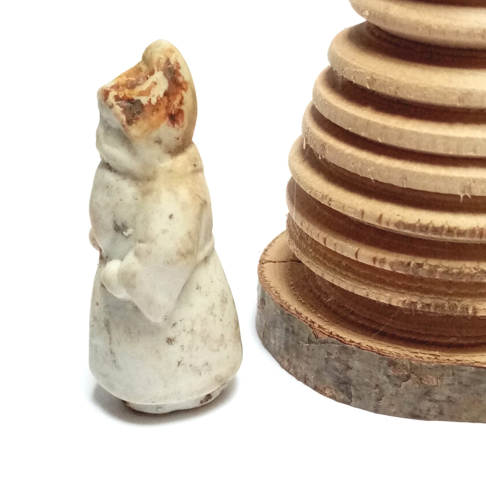 Antique Santa Claus Miniature Porcelain Christmas Figure - Etsy UK