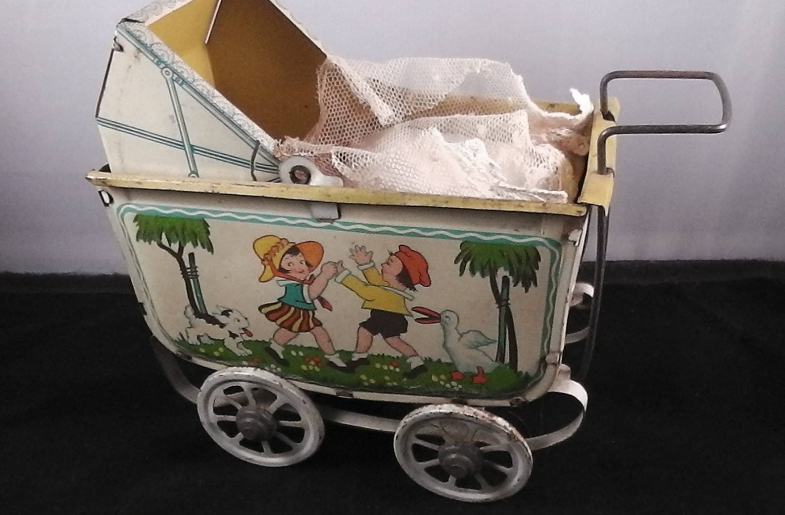 vintage toy pram
