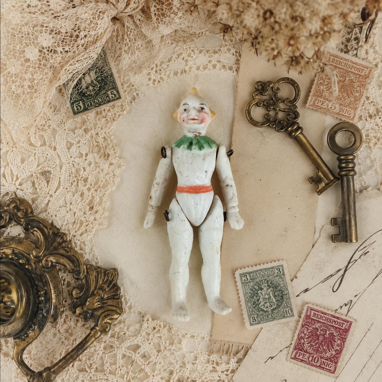 Miniature Antique Hertwig Doll - Etsy