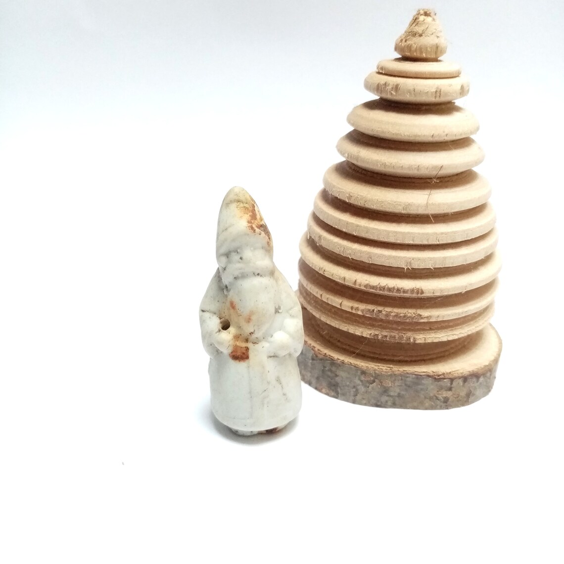 Antique Santa Claus Miniature Porcelain Christmas Figure - Etsy UK