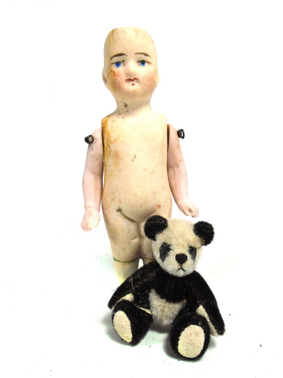 miniature porcelain dolls antique