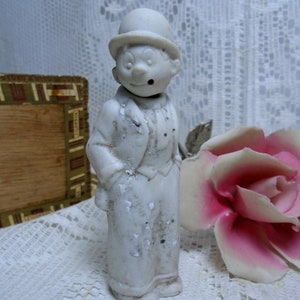 Bambola antica Moon Mullins Comic Nodder, personaggio comico con testa a molla, bambola in miniatura con abito modellato, 9 cm / 3,54&quot; di Hertwig Co.